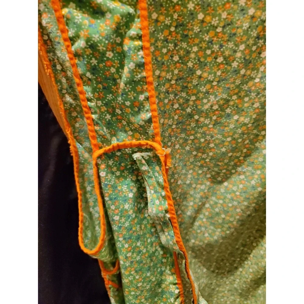 2 Lot 1 = Vtg Farmhouse Full Bib Cover Up Apron, Cotton, Pockets, 2 = black newe